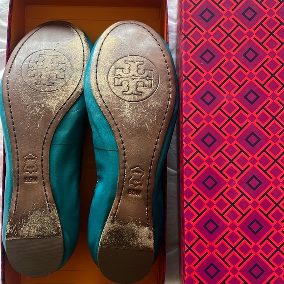 Tory Burch Caroline Blue Teal - Picture 3 of 7